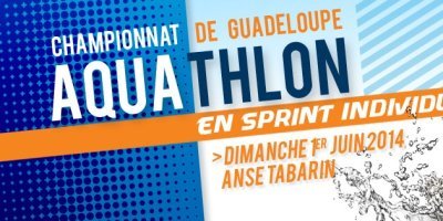 1er Championnat d'Aquathlon en sprint individuel de Guadeloupe 