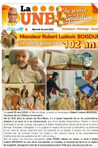 Monsieur Robert Ludovic Boisdur célébré pour ses 102 ans