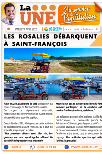 Les Rosalies débarquent à Saint-François 