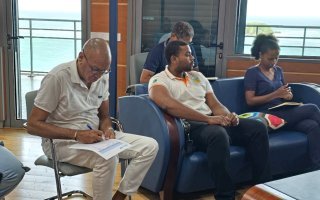 Rencontre en mairie entre Routes de Guadeloupe et ASC Riviera en mouvement