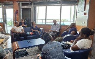 Rencontre avec l'association Riviera en mouvement : Routes de Guadeloupe a transmis ses conclusions
