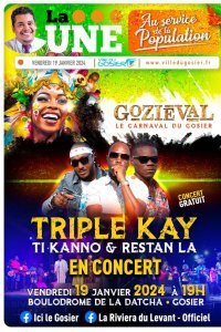 Le Goziéval le carnaval du Gosier : Triple kay concert 