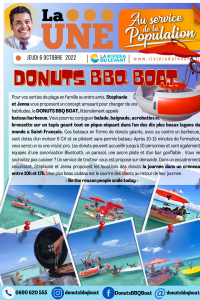 Donuts BBQ boat