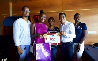 Solane Desplan, Gosiérienne, plus jeune bachelière de l'académie de Guadeloupe 