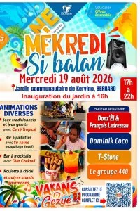 Vakans O Gozyé : Mèkredi si balan
