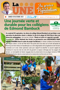 Une journée verte et durable pour les collégiens de Edmond Bambuck