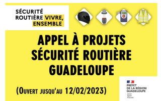 Appel à projets « Sécurité routière Guadeloupe 2023 »