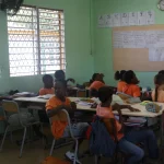 Atelier avec Suga à l'école Suzanne Rollon de Poucet