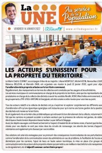 Les acteurs s'unissent pour la propret&eacute; du territoire