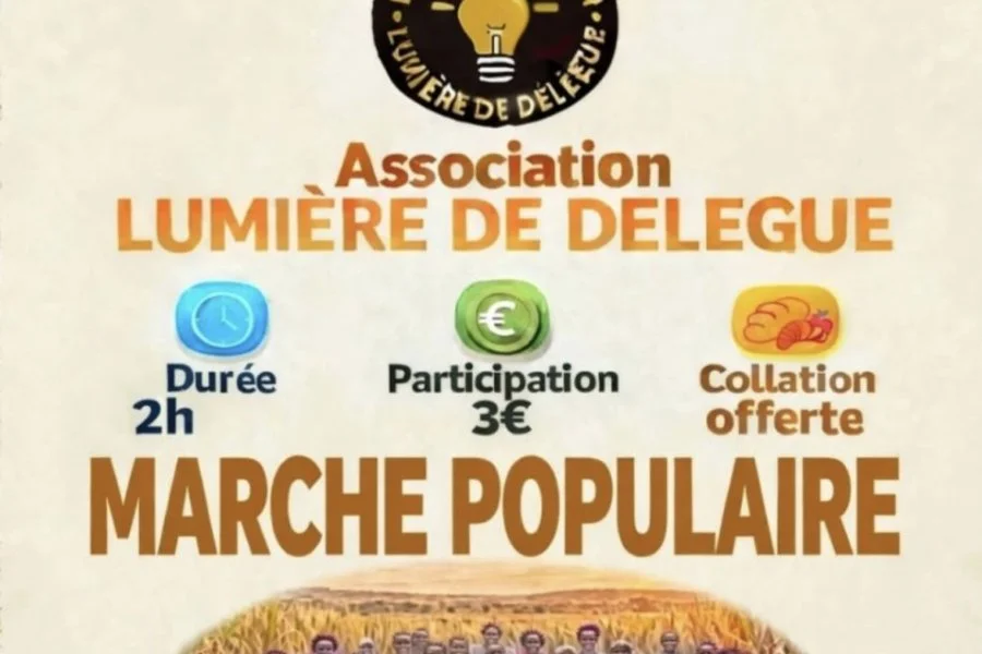Marche populaire de délègue