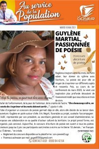 Guylène Martial, passionnée de poésie