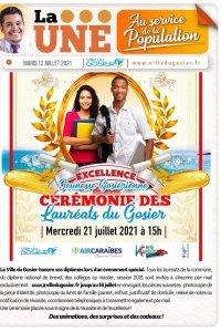 C&eacute;r&eacute;monie des laur&eacute;ats du Gosier