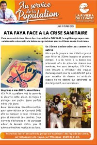 Quotidien "Au service de la population" - n° 78