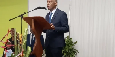 Julien Dino représente la municipalité à Morne-à-l'Eau