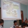 Présentation du diaporama sur grand écran des chantiers et projets de la...