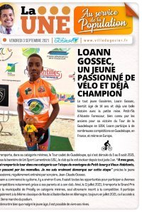 Loann Gossec, cycliste et passionn&eacute;