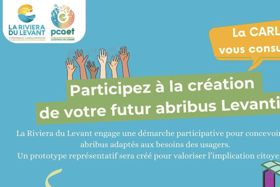 Participez à la création de votre futur abribus Levantin !