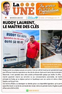 Ruddy Laurent, le Maître des clés