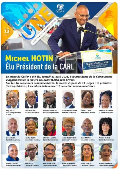 Michel Hotin, élu Président de la CARL
