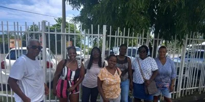 Atelier de fabrication de jardinières avec le CCAS du Gosier