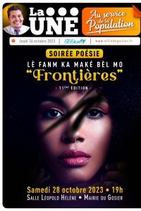 Soirée poésie lè fanm ka maké bèl mo "frontières" 