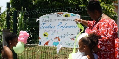 Inauguration de la Maison d'Assistantes Maternelles (MAM) du Gosier