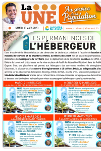 Les permanences de l'hébergeur 