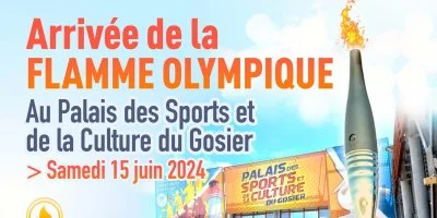 Arrivée de la Flamme Olympique au Gosier