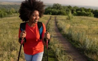 Randonnée pédestre avec l'association pointe de la verdure