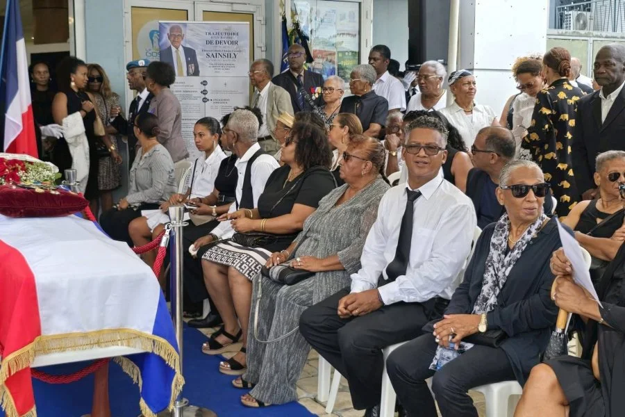 Hommage public solennel pour le dernier combatant Gosiérien, Edmond Sainsily