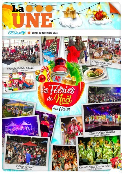 Retour sur les temps forts des F&eacute;&eacute;ries de No&euml;l au Gosier 