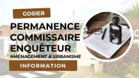 Permanence du commissaire-enquêteur dans le cadre de l'enquête publique relative au transfert d'office de la voie privée "Impasse Dufait" dans le domaine public communal