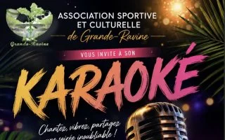  Karaoké avec l'association de Grande-ravine