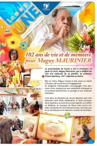 102 ans de vie et de mémoire pour Maguy Maurinier