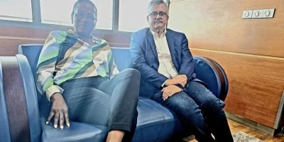 Yves Jégo en visite au Gosier