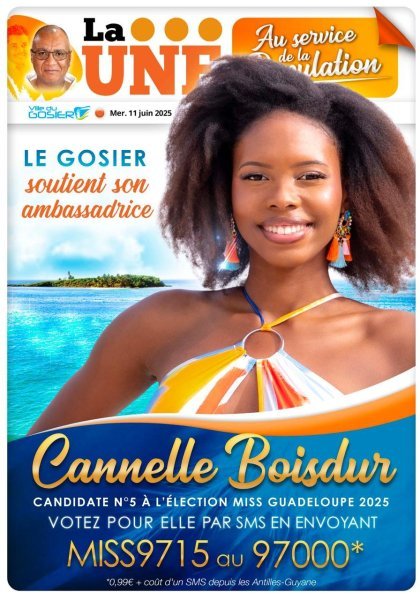 Le Gosier soutient son ambassadrice