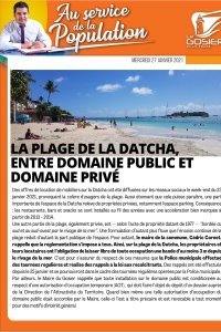 Quotidien "Au service de la population" - n° 65