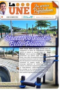 Street Workout à Belle Plaine !