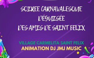 Soirée carnavalesque déguisée des amis de Saint-Félix