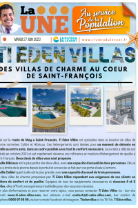 Ti Eden Villas, des villas de charme au coeur de Saint-François