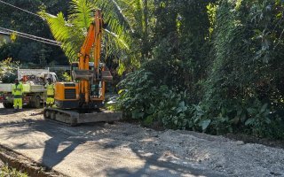 Travaux de réfection : Route de Délègue 