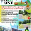 La UNE du 18 septembre 2024 Le Gosier poursuit ses opérations de service...