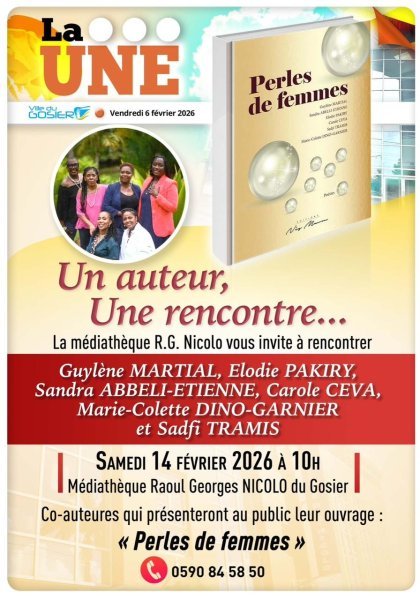 Une rencontre, une auteur autour du livre &laquo; Perles de femmes &raquo; 