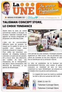 Talisman concept store, le choix tendance