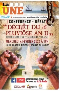 Conférence-débat : Commémoration de la 1ère abolition de l'esclavage