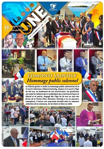 Edmond Sainsily : Hommage public solennel