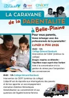 La Caravane de la parentalité poursuit son action de proximité à Belle-Plaine Gosier