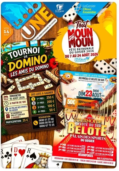 Fête patronale du Gosier 2026 : tournois