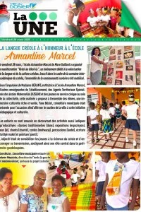 La langue créole à l'honneur à l'école Armantine Marcel