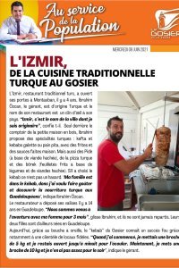 Izmir, de la cuisine traditionnelle turque au Gosier